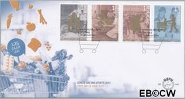 Nederland NL E645 2012 Albert Heijn 125 jaar FDC zonder adres
