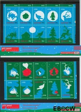 Nederland NL M200ab 1998 Kerstvoorstellingen Postfris