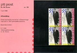 Nederland NL M39 1986 Drees, Dr. W. Postfris