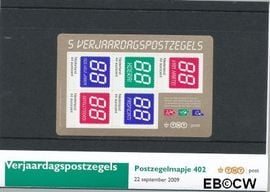 Nederland NL M402 2009 Verjaardagspostzegels Postfris