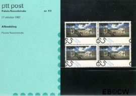 Nederland NL M51 1987 Paleis Noordeinde Postfris