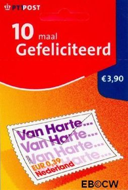 Nederland NL PB76 2002 Felicitatie- zegels Postfris