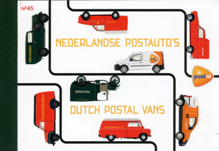 Nederland NL PR45 2013 Nederlandse postauto's Postfris