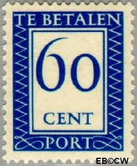 Nederland NL PT101 1947 Portzegel Postfris 60