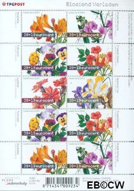 Nederland NL V2164-69 2003 Aquarellen van bloemen Postfris 39+19