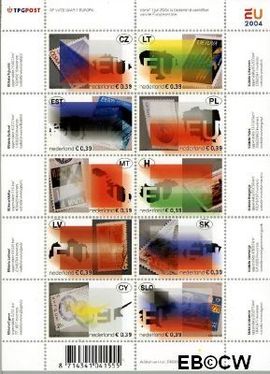 Nederland NL V2260-69 2004 Uitbreiding E.U. Postfris 39