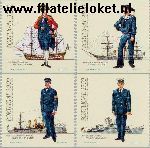 POR 1588c#1591c Postfris 1983 Militaire uniformen