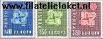 POR 907#909 Postfris 1961 C.E.P.T.- Handen