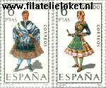 SPA 1901#1902 Postfris 1970 Klederdrachten