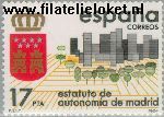 SPA 2662# Postfris 1984 Autonomie Madrid