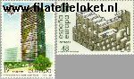 SPA 2781#2782 Postfris 1987 C.E.P.T.- Architectuur