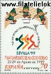 SPA 3461# Postfris 1999 WK Lichte atletiek
