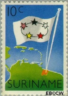 Suriname SU 347 1959 Statuut voor het Koninkrijk Gebruikt 15