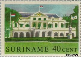 Suriname SU 367 1961 Historische gebouwen Gebruikt 40