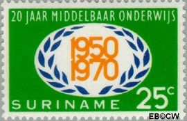 Suriname SU 535 1970 Middelbaar onderwijs Gebruikt 25