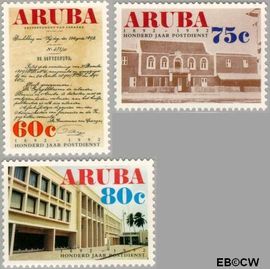 Aruba AR 103#105 1992 Postdienst Postfris