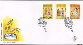 Aruba AR E113 2004 Kinderzegels FDC zonder adres