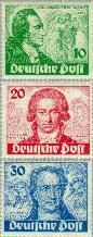 Berlin ber 61#63  1949 Goethe, Wolfgang von  Postfris