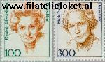 Bundesrepublik BRD 1955#1956  1997 Bekende vrouwen  Postfris