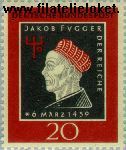 Bundesrepublik BRD 307#  1959 Fugger, Jakob  Postfris