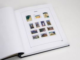 Luxe supplement Frankrijk zegels uit blokken 2015