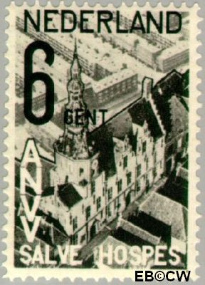 Nederland NL 0245 1932 A.N.V.V. Gebruikt 6+4