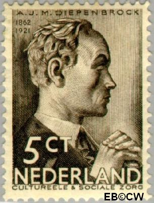 Nederland NL 0275 1935 Bekende personen Gebruikt 5+3