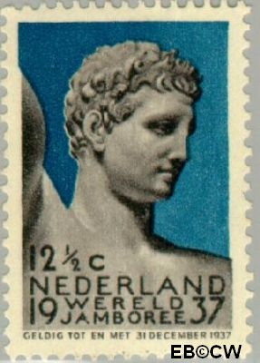Nederland NL 0295 1937 Wereld Jamboree Gebruikt 12½