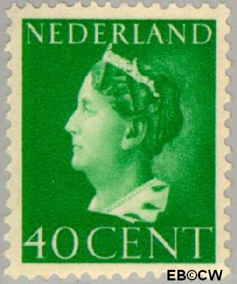 Nederland NL 0343 1940 Wilhelmina- Type 'Konijnenburg' Ongebruikt 40