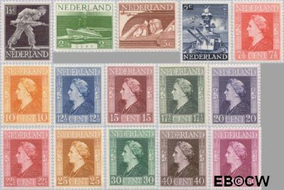 Nederland NL 0428#442 1944 Bevrijding Postfris