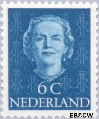 Nederland NL 0519 1949 Koningin Juliana- Type 'En Face' Postfris 6