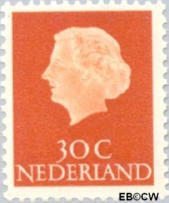 Nederland NL 0624 1954 Koningin Juliana- Type 'En Profile' Gebruikt 30