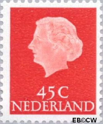 Nederland NL 0628b 1967 Koningin Juliana- Type 'En Profile' Gebruikt 45