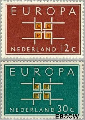 Nederland NL 0800#801 1963 C.E.P.T.- Vierkant Postfris