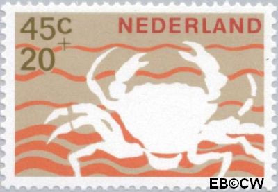 Nederland NL 0881 1967 Strandvondsten Gebruikt 45+20