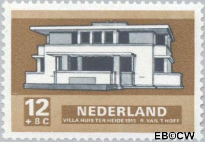 Nederland NL 0920 1969 Architectuur Gebruikt 12+8