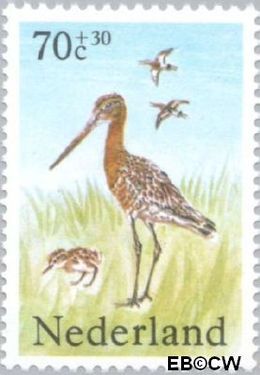 Nederland NL 1304 1984 Weidevogels Postfris 70+30