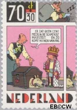 Nederland NL 1319 1984 Striptekeningen Gebruikt 70+30