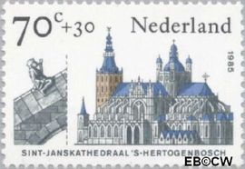 Nederland NL 1327 1985 Kerken Gebruikt 70+30