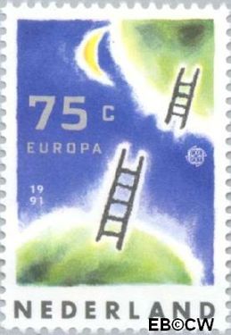 Nederland NL 1476 1991 C.E.P.T.- Europese ruimtevaart Gebruikt 75