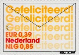 Nederland NL 2002 2001 Felicitatie- zegels Postfris 85