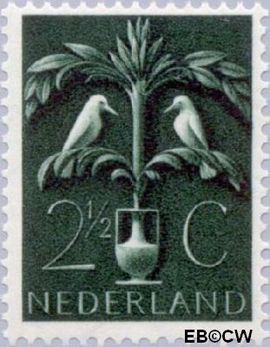 Nederland NL 408 1943 Germaanse symbolen Gebruikt 2½