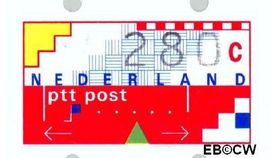 Nederland NL ATM25 1993 Opgedrukte waarde Postfris 280