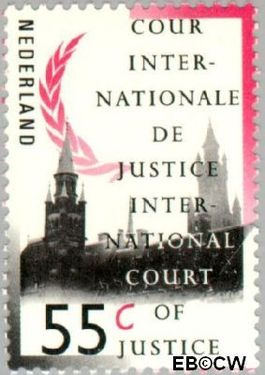 Nederland NL D48 1989 Cour Internationale de Justice Postfris 55