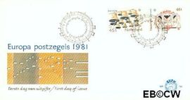 Nederland NL E194 1981 C.E.P.T.- Folklore FDC zonder adres