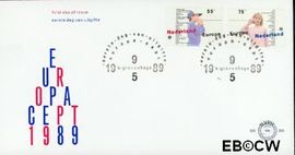 Nederland NL E265 1989 C.E.P.T.- Kinderspelen FDC zonder adres