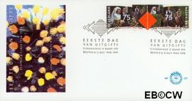 Nederland NL E281 1991 Koningin Beatrix en Prins Claus- Huwelijksjubileum FDC zonder adres