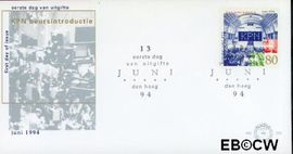 Nederland NL E324 1994 Beursgang K.P.N. FDC zonder adres
