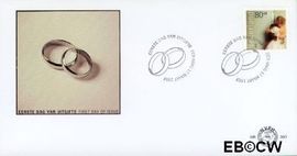 Nederland NL E380 1998 Huwelijk FDC zonder adres