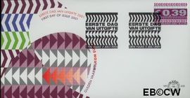 Nederland NL E439 2001 Zakenpost FDC zonder adres